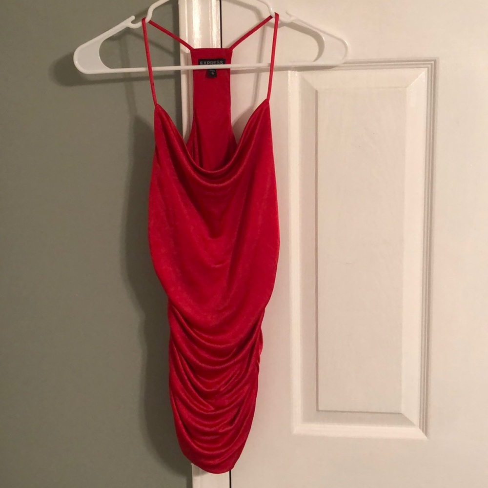 Express Runched Dressy Tank